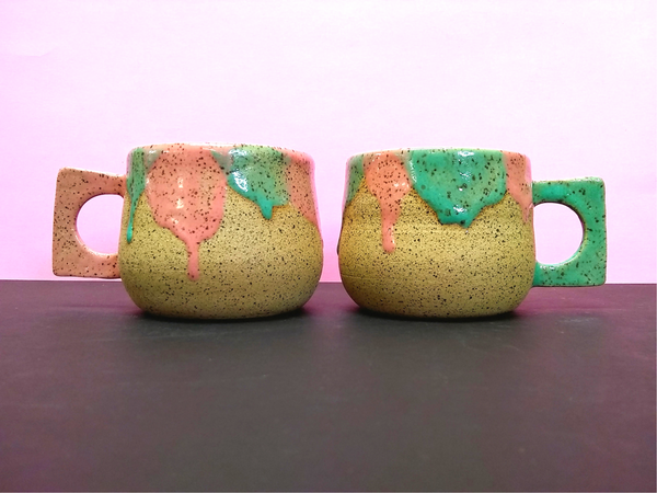 Drip Ceramic Mug (8 oz)