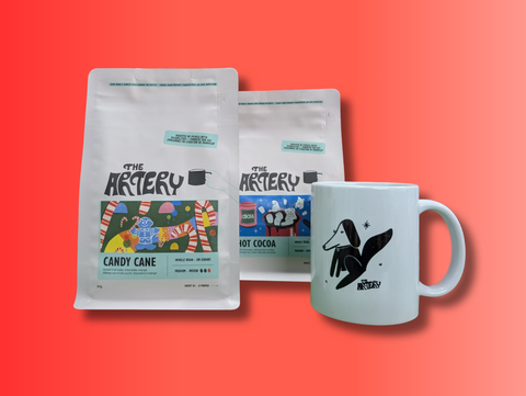 Holiday Gifters Delight: Coffees and a Mug