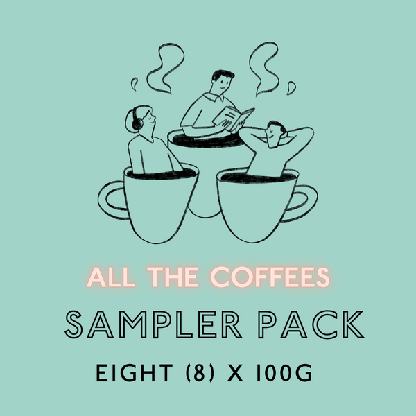 All the Coffees Sampler (8x100g)