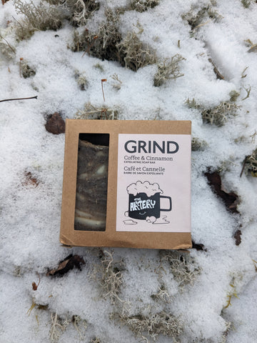 GRIND: coffee exfoliating soap