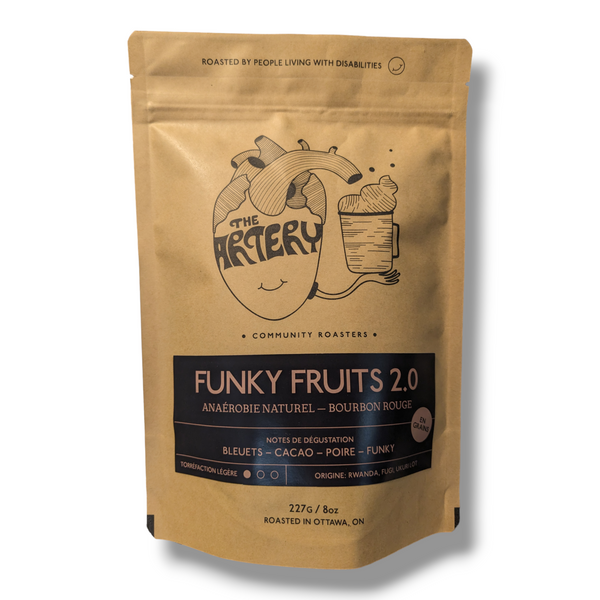 Delicate Funk (Washed/Anaerobic): Light Roast