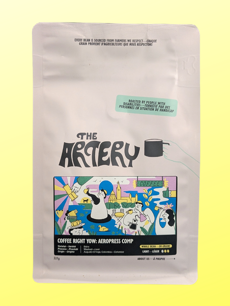 Coffee Right YOW AeroPress Comp Coffee